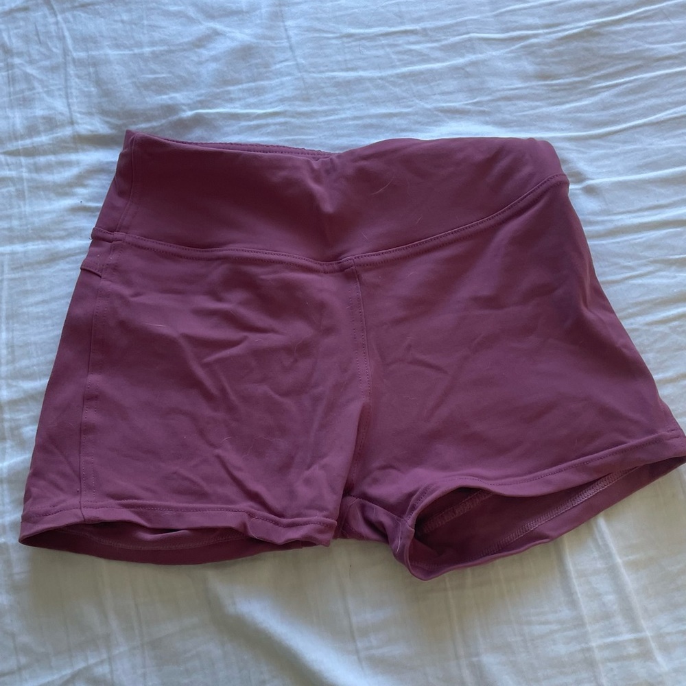 Pink spandex